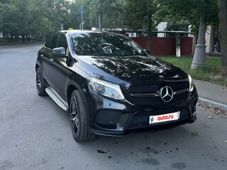 2017 Mercedes-Benz GLE Coupe 400 I (C292), чёрный, 3950000 рублей, вид 3