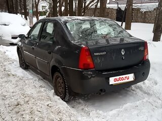 2006 Renault Logan I, серебристый, 240000 рублей, вид 3