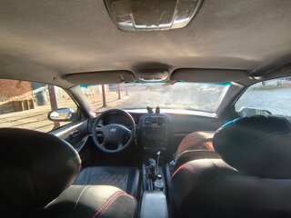 2006 Hyundai Sonata ТагАЗ IV (EF) Рестайлинг, чёрный, 370000 рублей, вид 5