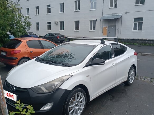 2012 Hyundai Elantra V (MD), белый, 759999 рублей