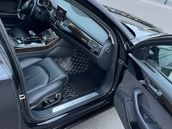 2015 Audi A8 Long III (D4) Рестайлинг, чёрный, 2500000 рублей - вид 30