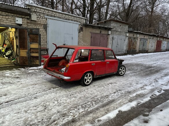 1981 Lada (ВАЗ) 2102, красный, 50000 рублей - вид 7