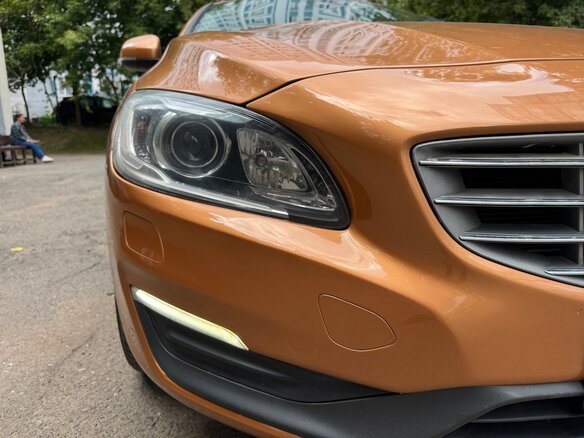 2013 Volvo S60 II Рестайлинг, оранжевый - вид 13
