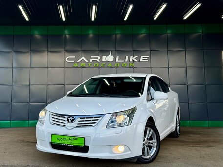 2010 Toyota Avensis III, белый, 1099000 рублей, вид 2