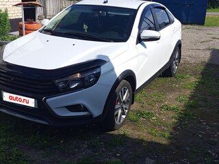 2019 Lada (ВАЗ) Vesta Cross I, белый, 1250000 рублей, вид 3