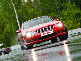 2004 Mercedes-Benz SL-Класс AMG 55 AMG II (R230), красный, 7500000 рублей, вид 3