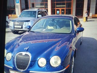 2005 Jaguar S-Type I Рестайлинг, синий, 1150000 рублей, вид 2