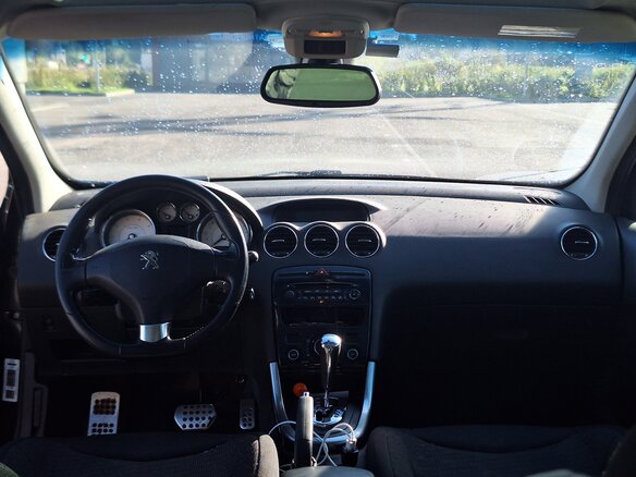 2011 Peugeot 308 I, чёрный, 480000 рублей - вид 7