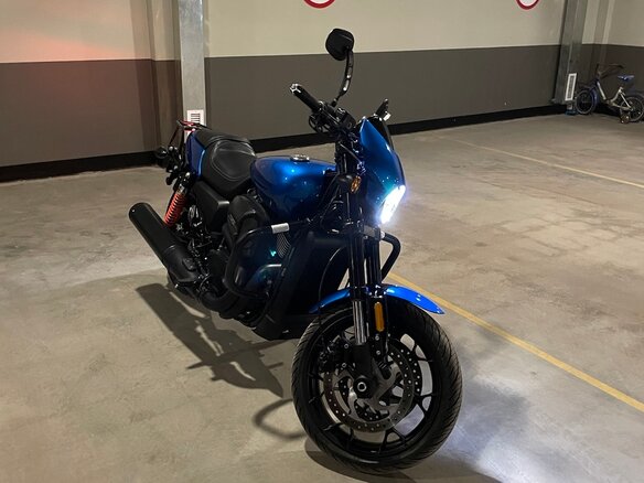 2018 Harley-Davidson Street Rod, синий, 793000 рублей - вид 3