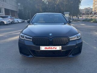 2022 BMW 5 серии 530i xDrive VII (G30/G31/G38) Рестайлинг, чёрный, 5200000 рублей, вид 2