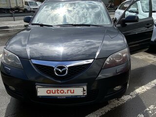 2008 Mazda 3 5-speed I (BK) Рестайлинг, чёрный, 690000 рублей, вид 1