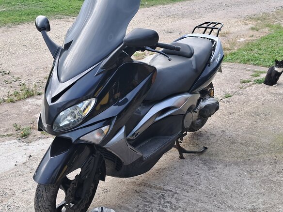 2002 Yamaha TMAX, серый, 250000 рублей - вид 18