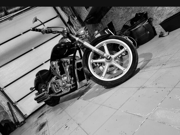 2010 Honda VT 1300CS Sabre, чёрный, 900000 рублей - вид 4
