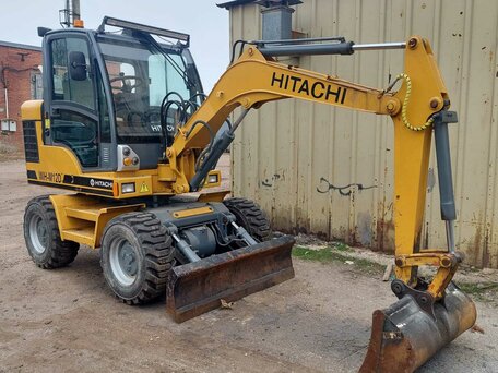 1992 Hitachi Колёсные, жёлтый, 2230000 рублей, вид 1