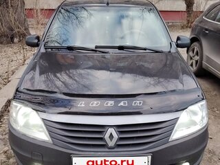 2010 Renault Logan I Рестайлинг, чёрный, 335000 рублей, вид 3