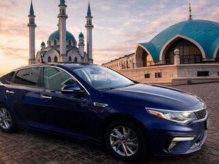 2019 Kia Optima IV Рестайлинг, синий, 1950000 рублей, вид 2