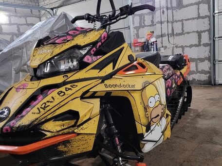 2018 BRP Lynx BoonDocker 850, серый, 1650000 рублей, вид 3