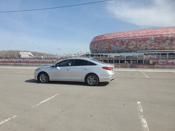 2015 Hyundai Sonata VII (LF), серый, 1300000 рублей - вид 15