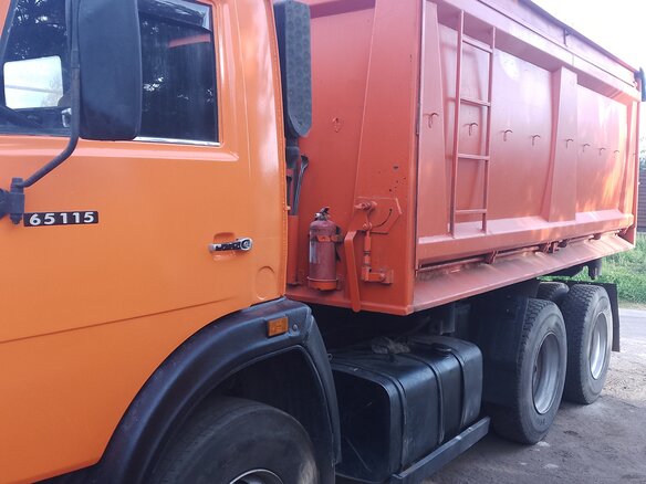 2005 КамАЗ 4528, оранжевый, 2700000 рублей - вид 3