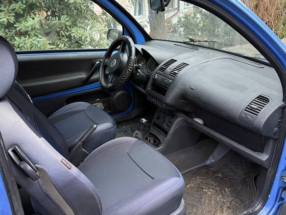 1999 Volkswagen Lupo, синий, 240000 рублей - вид 3