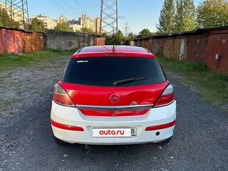2007 Opel Astra H, красный, 210000 рублей, вид 3