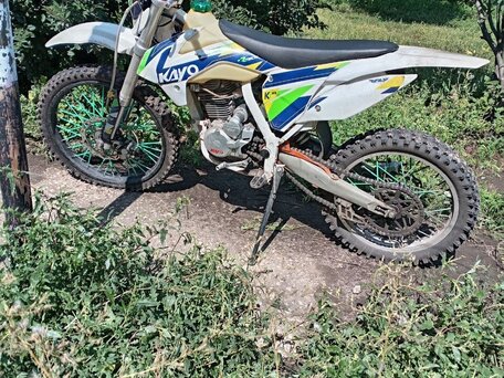 2023 Kayo K1 250 MX, белый, 120000 рублей, вид 1