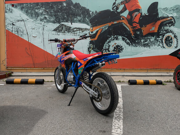 2026 Motoland CRF250, оранжевый - вид 3