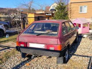 1999 Lada (ВАЗ) 2109, пурпурный, 90000 рублей, вид 3