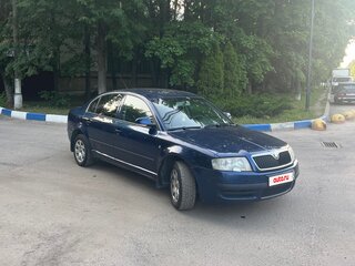 2007 Skoda Superb I Рестайлинг, синий, 400000 рублей, вид 2