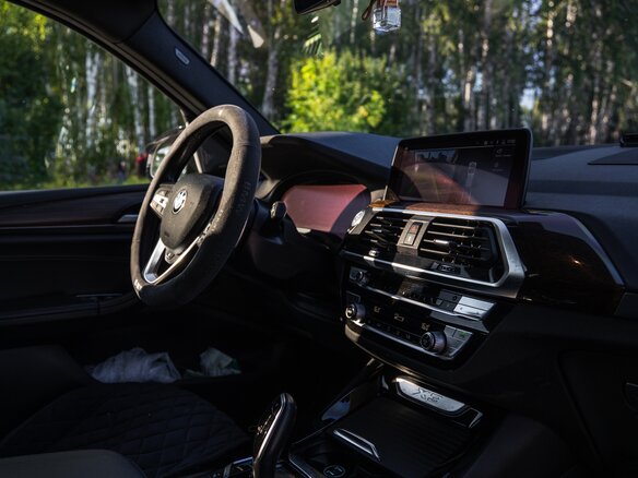 2019 BMW X3 30i xDrive III (G01), серый - вид 9