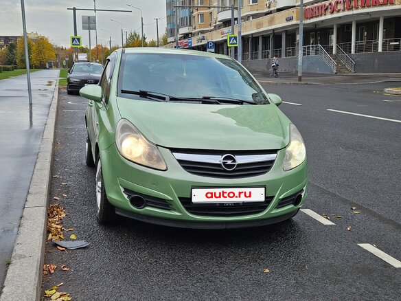2008 Opel Corsa D, зелёный, 399000 рублей - вид 3