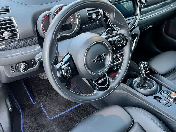 2019 Mini Clubman Cooper SD II Рестайлинг, синий - вид 3
