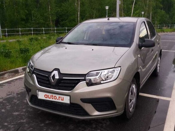 2020 Renault Logan II Рестайлинг, серый, 1499999 рублей
