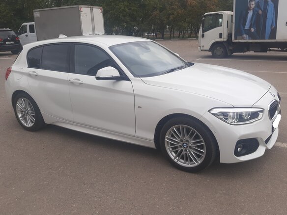 2018 BMW 1 серии 118d II (F20/F21) Рестайлинг 2, белый, 2300000 рублей - вид 5