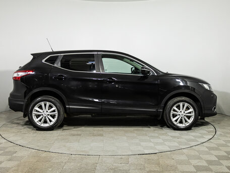 2014 Nissan Qashqai II, чёрный, 1049777 рублей, вид 4