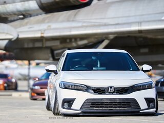 2021 Honda Civic XI, белый, 2590000 рублей, вид 4