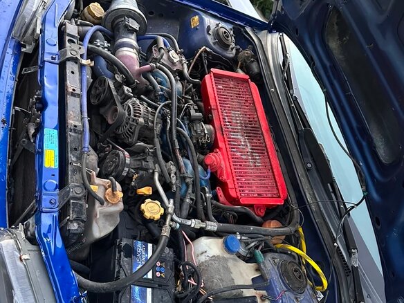 1997 Subaru Impreza I, синий, 650000 рублей - вид 23