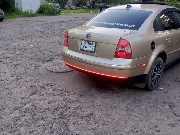 2002 Volkswagen Passat B5 Рестайлинг, золотистый, 450000 рублей - вид 5