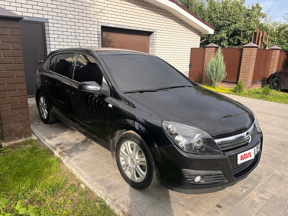 2007 Opel Astra H, чёрный - вид 15