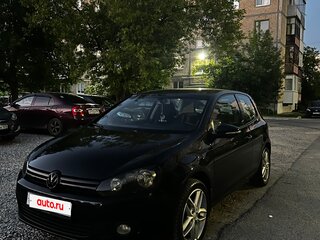2010 Volkswagen Golf VI, чёрный, 679000 рублей, вид 2