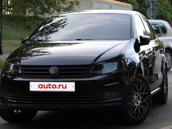 2018 Volkswagen Polo V Рестайлинг, чёрный, 1350000 рублей - вид 10