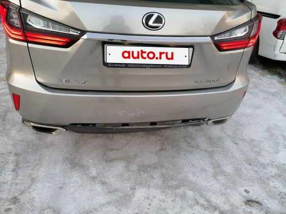 2016 Lexus RX 200t IV, серый, 4400000 рублей - вид 11