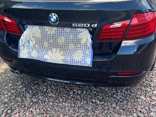 2014 BMW 5 серии 520d VI (F10/F11/F07) Рестайлинг, синий, 2500000 рублей, вид 4