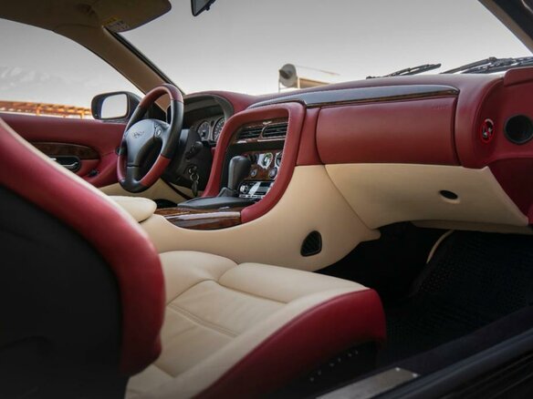 2003 Aston Martin DB7 Vantage I Рестайлинг, чёрный - вид 7