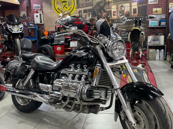 1997 Honda Valkyrie 1500, чёрный, 550000 рублей