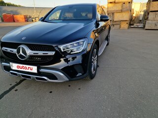 2019 Mercedes-Benz GLC Coupe 220 d I (C253) Рестайлинг, чёрный, 3850000 рублей, вид 2