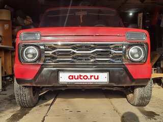 1996 Lada (ВАЗ) 2121 (4x4) I Рестайлинг, красный, 400000 рублей, вид 3