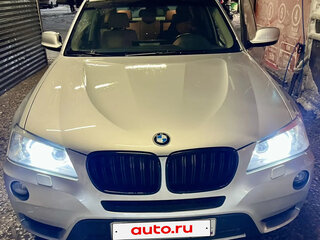 2012 BMW X3 28i xDrive II (F25), серый, 1290000 рублей, вид 3