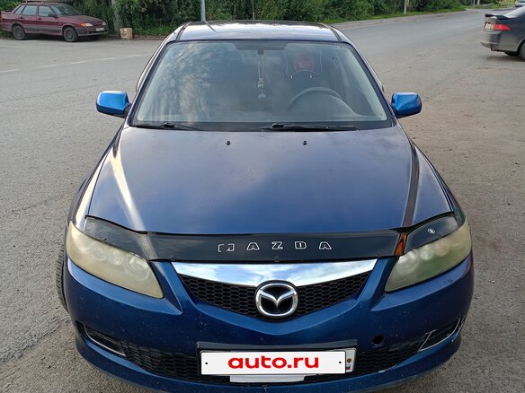 2005 Mazda 6 I (GG) Рестайлинг, синий