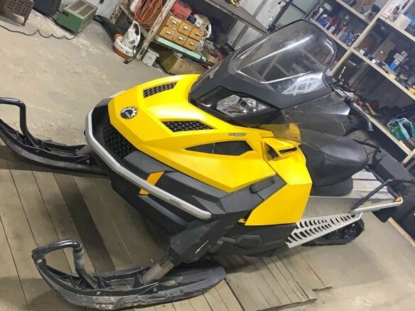 2010 BRP Ski-Doo Tundra 550, жёлтый, 750000 рублей - вид 2